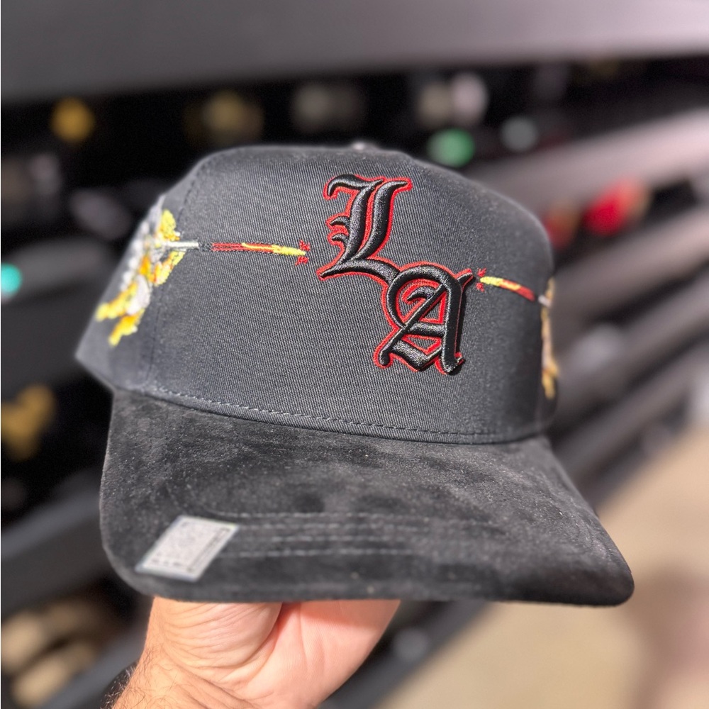 Black angel snapback
